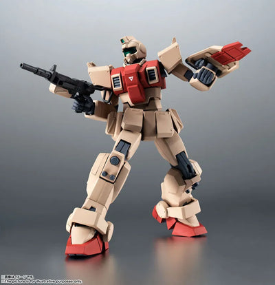 Robot Spirits -SIDE MS- RGM-79 (G) GM Ground Type ver. A.N.I.M.E. "Mobile Suit Gundam The 08th MS Team"ㅤ – Bandai Spirits – ActionFigure Brasil — com base expositora