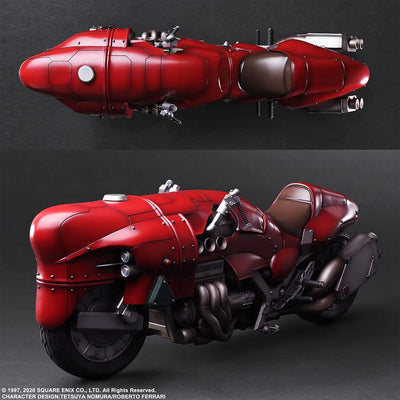 Roche and Motorcycle Set (Roche and Motorcycle Set) – Square Enix – ActionFigure Brasil — com base expositora