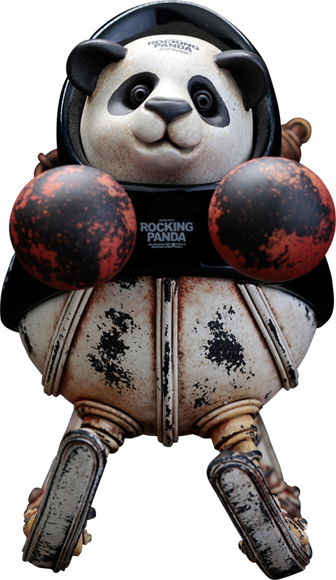 Rocking Panda (Small) - LIMITED EDITION: 300 – Manas SUM – ActionFigure Brasil