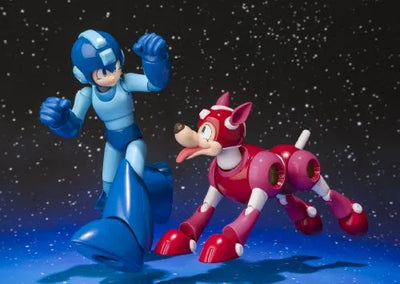 Rockman - Rush - Metall - D-Arts (Bandai)ㅤ – Bandai – ActionFigureBrasil — com base expositora