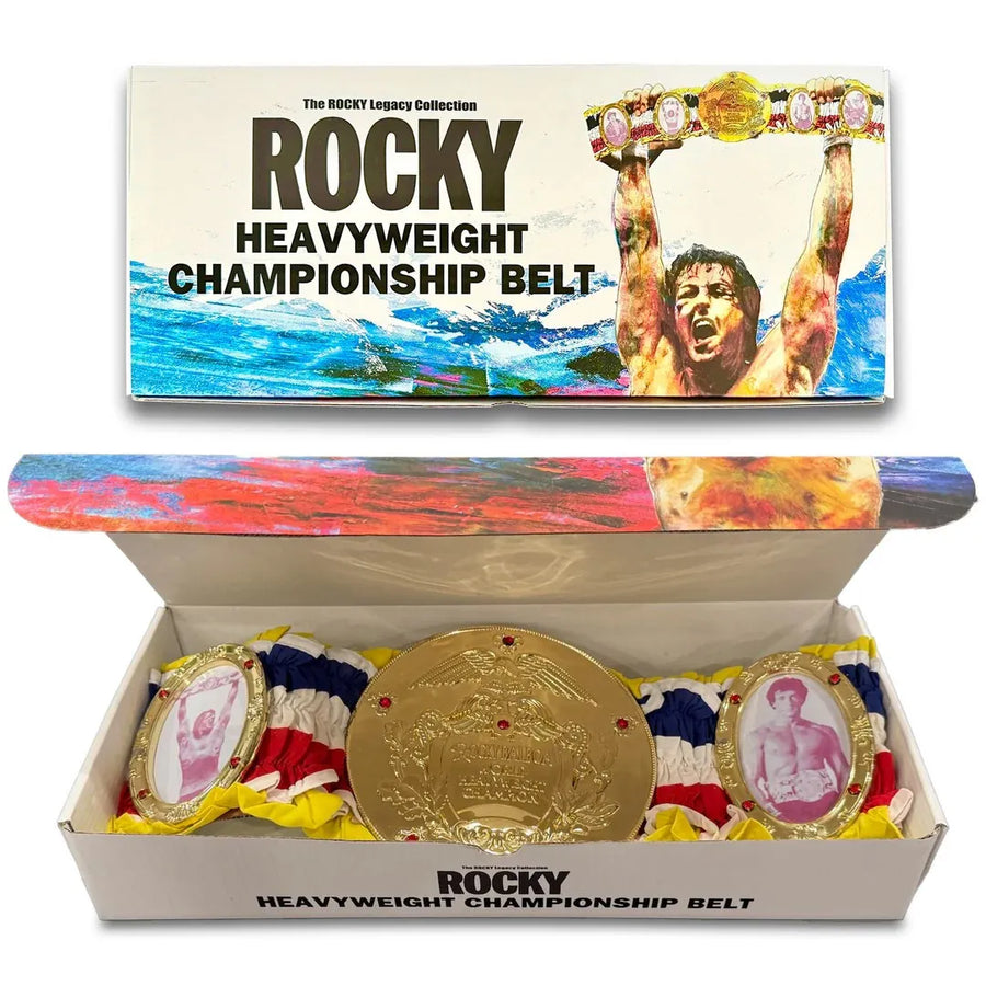 Rocky Balboa World Heavyweight Championship Legacy Belt – Sly Stallone Shop – ActionFigure Brasil