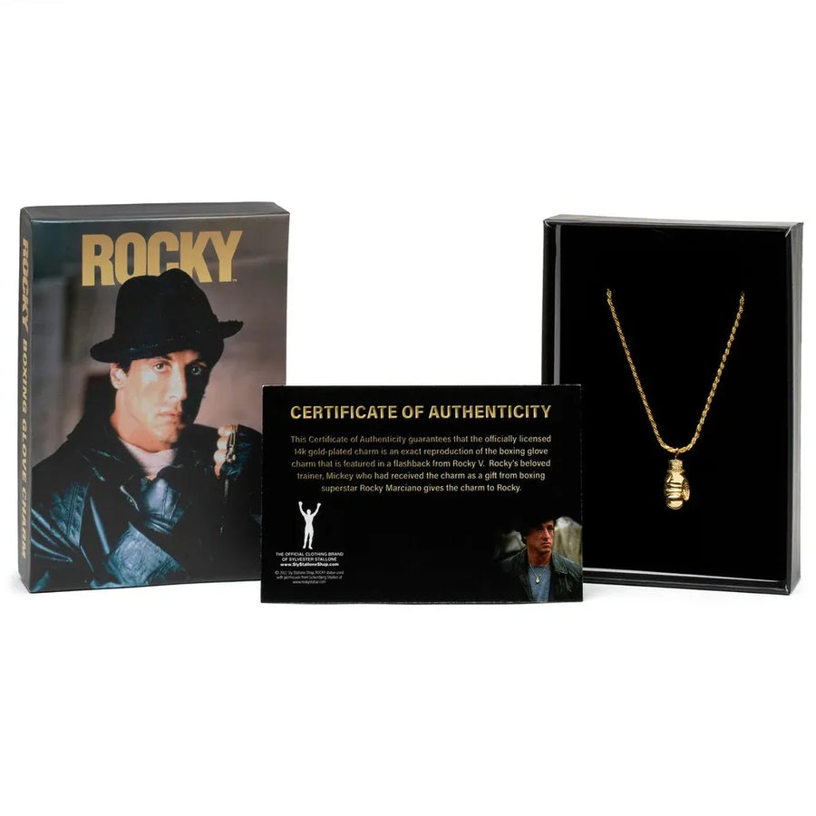 Rocky Boxing Glove Charm – Sly Stallone Shop – ActionFigure Brasil