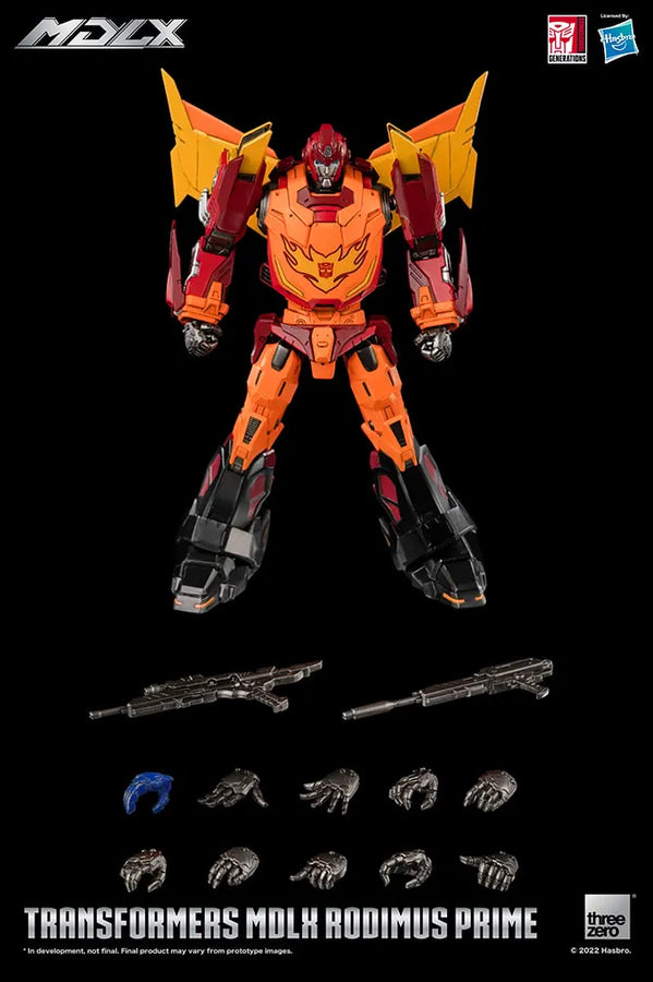 Rodimus Prime MDLX – Threezero – ActionFigure Brasil