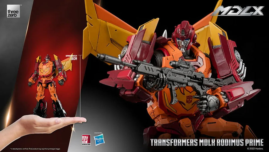 Rodimus Prime MDLX – Threezero – ActionFigure Brasil