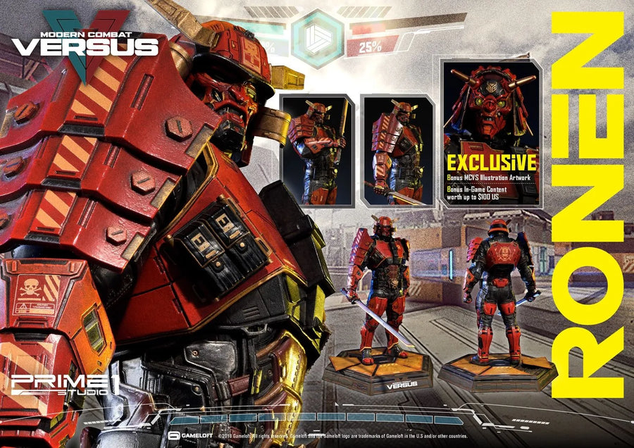 Ronen (Exclusive Version) Modern Combat Versus – Prime1Studio – ActionFigure Brasil