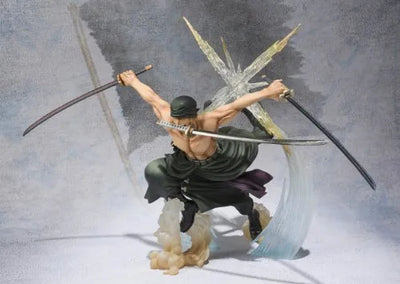 Roronoa Zoro | Figuarts Zero | Battle Versionㅤ – Bandai – ActionFigure Brasil — acessórios