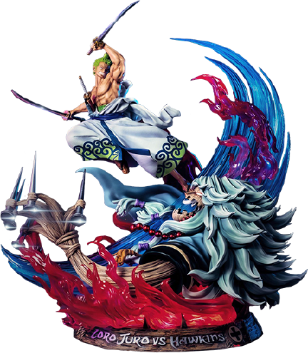 Roronoa Zoro VS Hawkins – Jimei Palace – ActionFigure Brasil