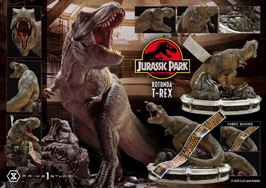 Rotunda T-REX (Regular Version) Jurassic Park (Film) – Prime1Studio – ActionFigure Brasil