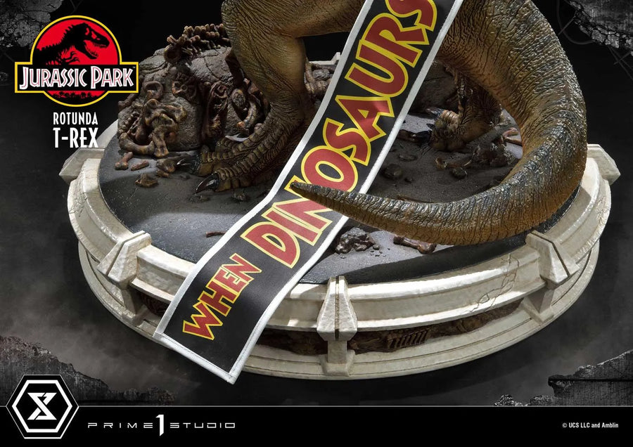 Rotunda T-REX (Regular Version) Jurassic Park (Film) – Prime1Studio – ActionFigure Brasil