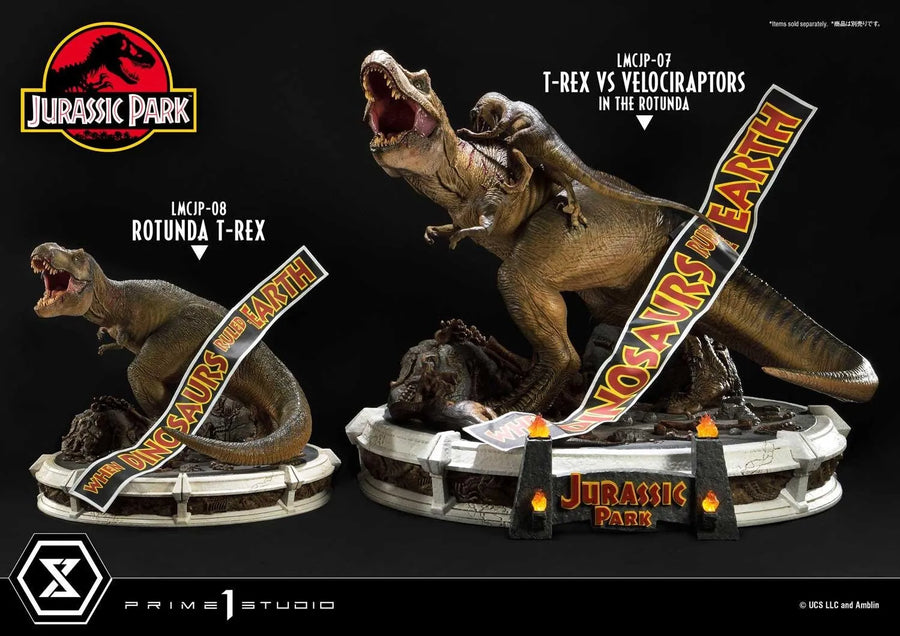 Rotunda T-REX (Regular Version) Jurassic Park (Film) – Prime1Studio – ActionFigure Brasil