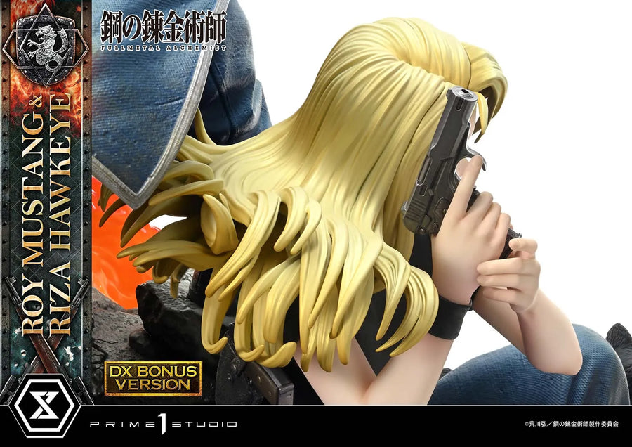 Roy Mustang & Riza Hawkeye (Deluxe Bonus Version) Fullmetal Alchemist – Prime1Studio – ActionFigure Brasil