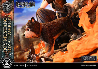 Roy Mustang & Riza Hawkeye (Deluxe Bonus Version) Fullmetal Alchemist – Prime1Studio – ActionFigure Brasil