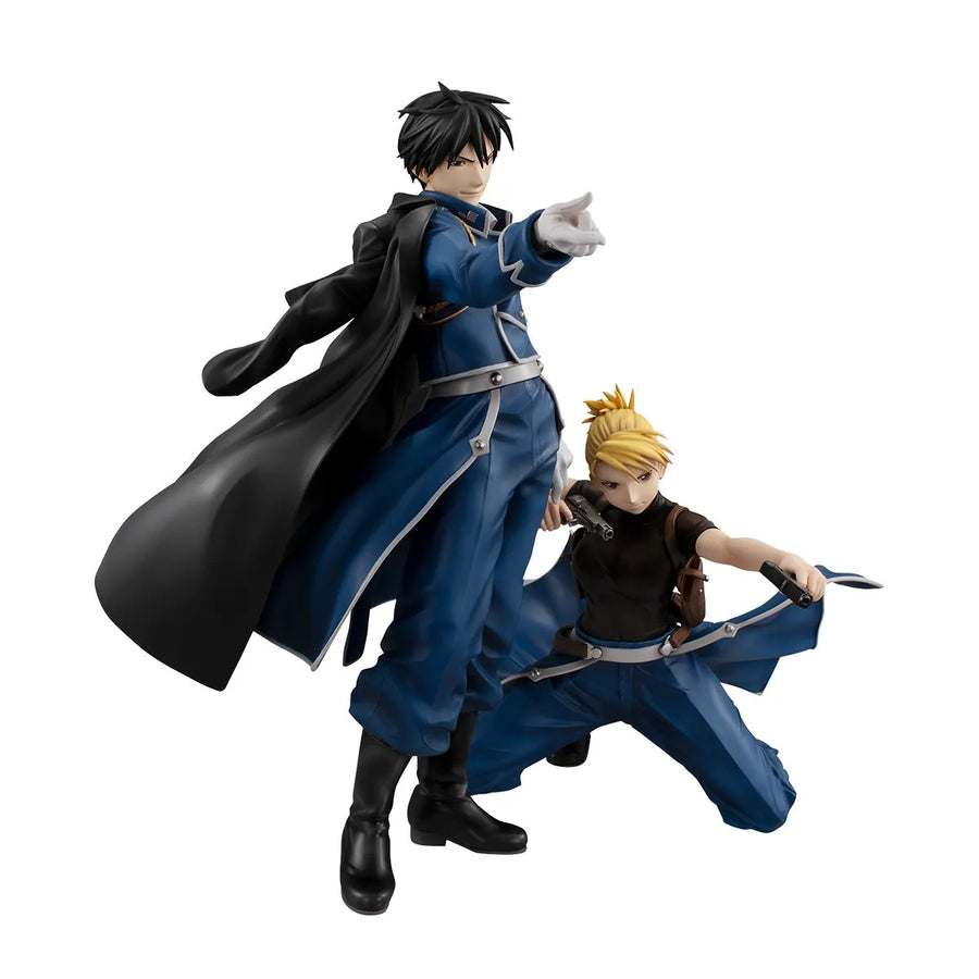 Roy Mustang & Riza Hawkeye – MegaHouse – ActionFigure Brasil