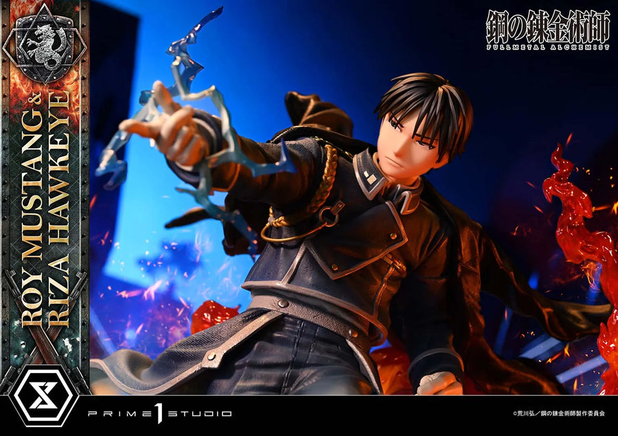 Roy Mustang & Riza Hawkeye (Regular Version) Fullmetal Alchemist – Prime1Studio – ActionFigure Brasil