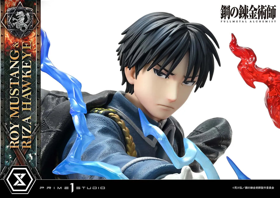Roy Mustang & Riza Hawkeye (Regular Version) Fullmetal Alchemist – Prime1Studio – ActionFigure Brasil