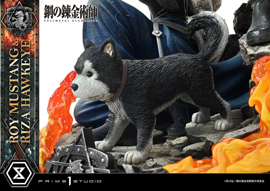 Roy Mustang & Riza Hawkeye (Regular Version) Fullmetal Alchemist – Prime1Studio – ActionFigure Brasil
