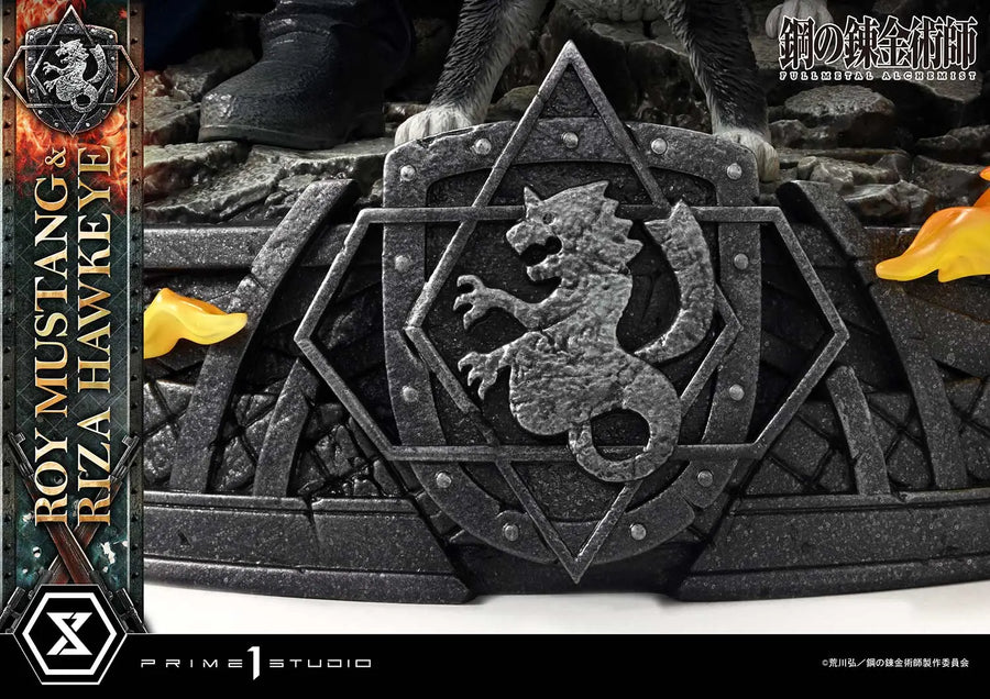 Roy Mustang & Riza Hawkeye (Regular Version) Fullmetal Alchemist – Prime1Studio – ActionFigure Brasil