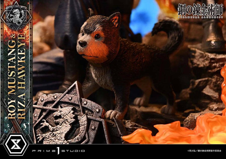 Roy Mustang & Riza Hawkeye (Regular Version) Fullmetal Alchemist – Prime1Studio – ActionFigure Brasil