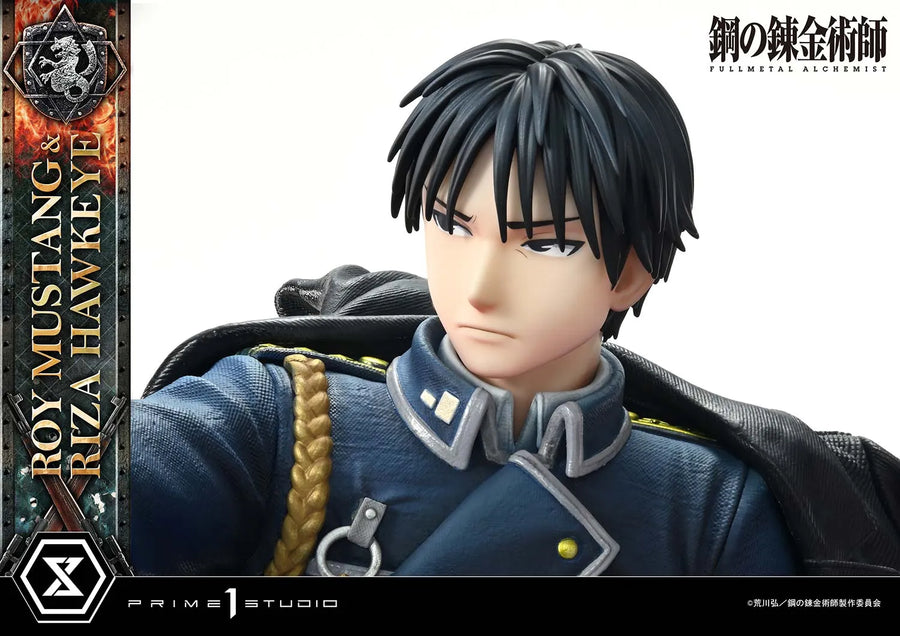 Roy Mustang & Riza Hawkeye (Regular Version) Fullmetal Alchemist – Prime1Studio – ActionFigure Brasil