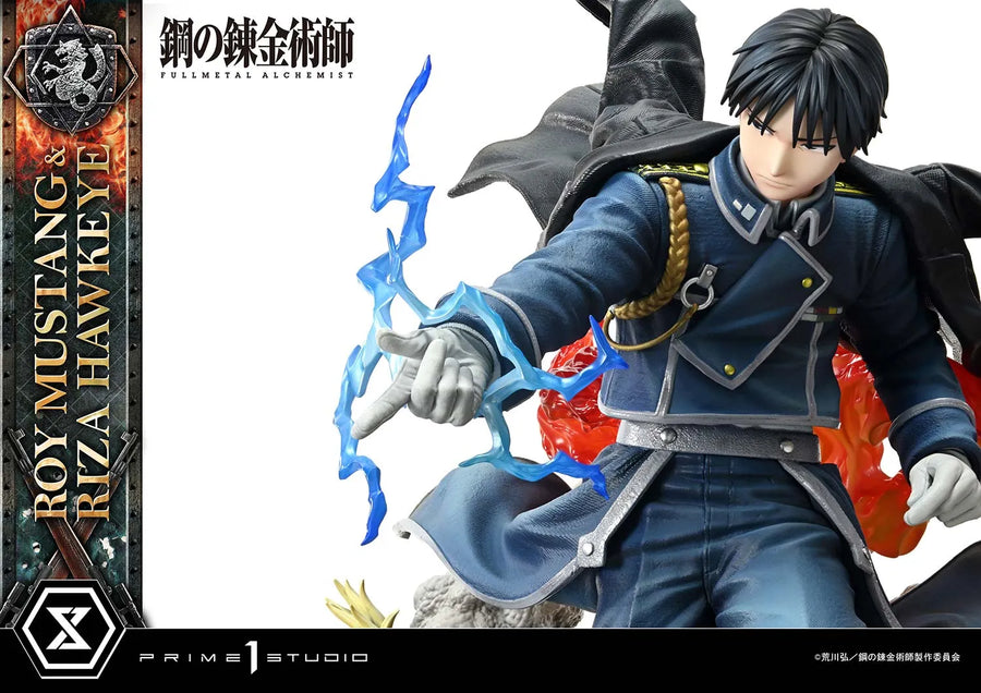Roy Mustang & Riza Hawkeye (Regular Version) Fullmetal Alchemist – Prime1Studio – ActionFigure Brasil