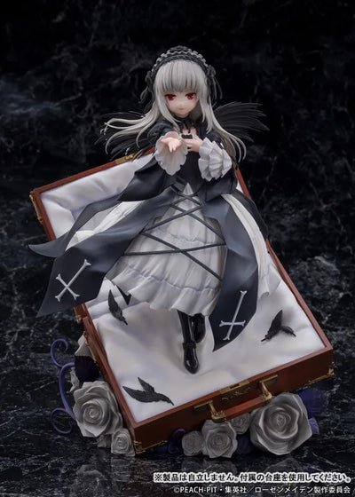 Rozen Maiden - Suigintou (Alice Glint, Kogado Studio, Proof, Sparrow, Spinel)ㅤ – Proof as ManufacturerAlice Glint,Sparrow as ProducersKogado Studio,Spinel as Planning – ActionFigureBrasil — com base expositora