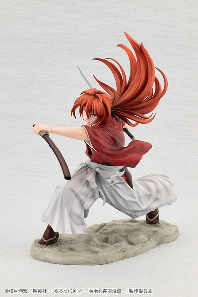 Rurouni Kenshin - Himura Kenshin - ARTFX J - 1/8 (Kotobukiya)ㅤ – Kotobukiya – ActionFigure Brasil — ângulo diferente