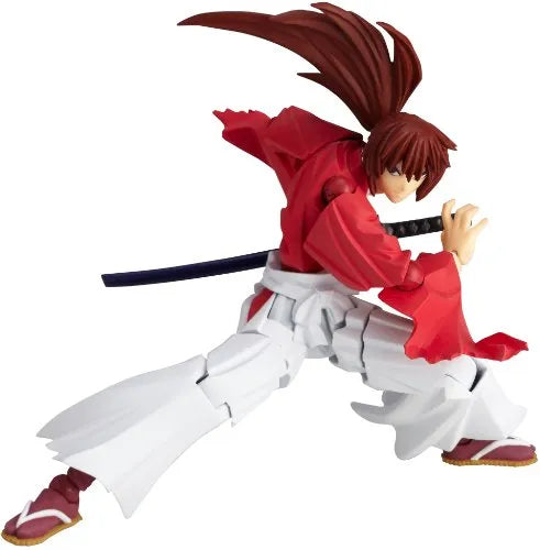 Rurouni Kenshin - Himura Kenshin - Revoltech - Rurouni Ver. - 109 (Kaiyodo)ㅤ – Kaiyodo – ActionFigure Brasil
