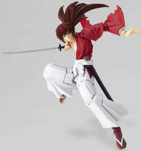 Rurouni Kenshin - Himura Kenshin - Revoltech - Rurouni Ver. - 109 (Kaiyodo)ㅤ – Kaiyodo – ActionFigure Brasil