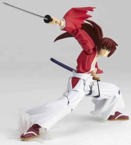 Rurouni Kenshin - Himura Kenshin - Revoltech - Rurouni Ver. - 109 (Kaiyodo)ㅤ – Kaiyodo – ActionFigure Brasil