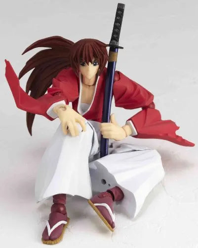 Rurouni Kenshin - Himura Kenshin - Revoltech - Rurouni Ver. - 109 (Kaiyodo)ㅤ – Kaiyodo – ActionFigure Brasil