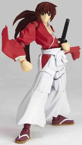Rurouni Kenshin - Himura Kenshin - Revoltech - Rurouni Ver. - 109 (Kaiyodo)ㅤ – Kaiyodo – ActionFigure Brasil
