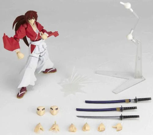 Rurouni Kenshin - Himura Kenshin - Revoltech - Rurouni Ver. - 109 (Kaiyodo)ㅤ – Kaiyodo – ActionFigure Brasil