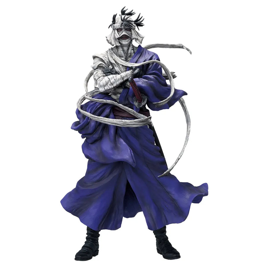 Rurouni Kenshin Meiji Kenkaku Romantan: Kyoto Douran - Shishio Makoto - Ichiban Kuji - Ichiban Kuji Rurouni Kenshin Meiji Kenkaku Romantan: Kyoto Douran (A Prize) - Masterlise (Bandai Spirits)ㅤ – Bandai Spirits – ActionFigureBrasil