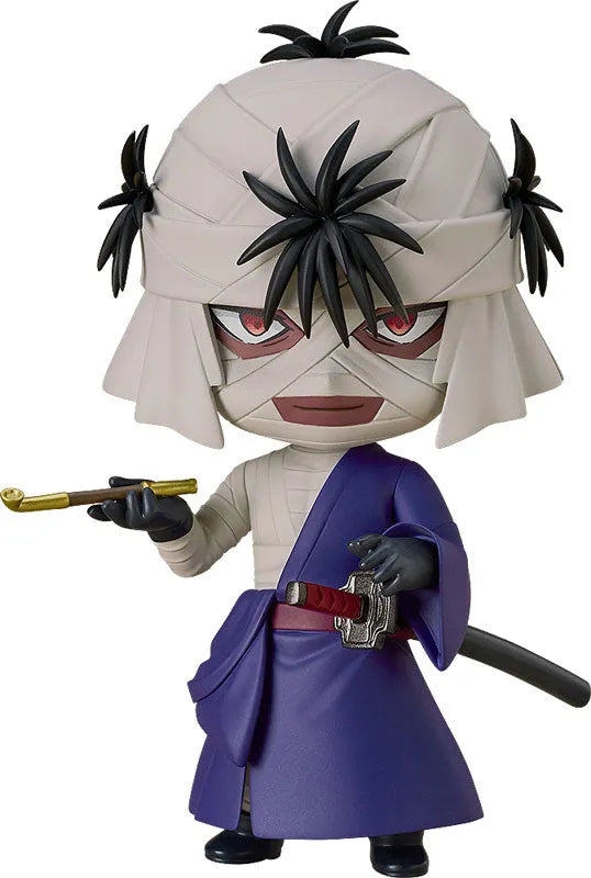 Rurouni Kenshin Meiji Kenkaku Romantan: Kyoto Douran - Shishio Makoto - Nendoroid #2845 (Good Smile Company)ㅤ – Good Smile Company – ActionFigure Brasil