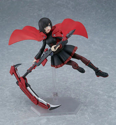 RWBY Hyousetsu Teikoku - Ruby Rose - Figma  #596 (Max Factory)ㅤ – Max Factory – ActionFigure Brasil — com base expositora
