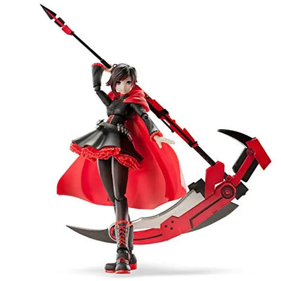 RWBY - Ruby Rose - Super Action Statue (Medicos Entertainment)ㅤ – Medicos Entertainment – ActionFigureBrasil — ângulo diferente