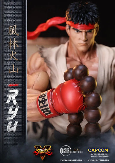 Ryu - LIMITED EDITION: 150 – DarkSide Collectibles Studio – ActionFigure Brasil — com base expositora