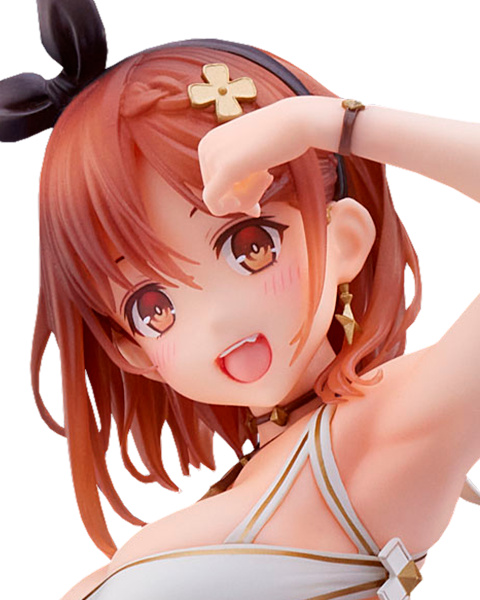 Ryza (White Swimwear Version) – Square Enix – ActionFigure Brasil