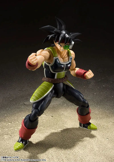 S.H.Figuarts Bardock "Dragon Ball Z"ㅤ – Bandai Spirits – ActionFigure Brasil — ângulo diferente