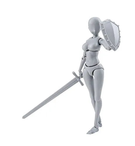 S.H.Figuarts - Body-chan - Yabuki Kentarou Edition, DX Set, Gray Color Ver.ㅤ – Bandai – ActionFigure Brasil