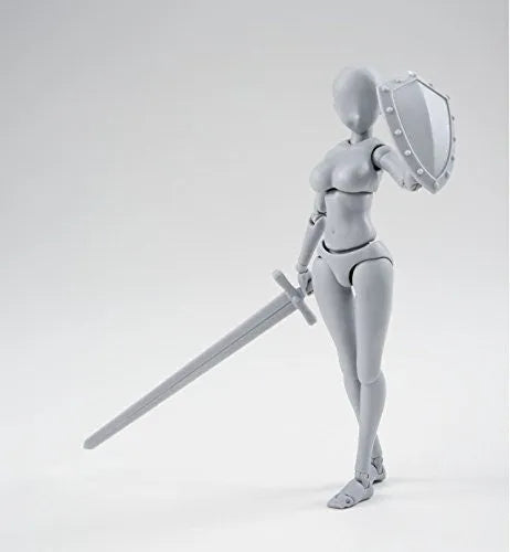 S.H.Figuarts - Body-chan - Yabuki Kentarou Edition, DX Set, Gray Color Ver.ㅤ – Bandai – ActionFigure Brasil