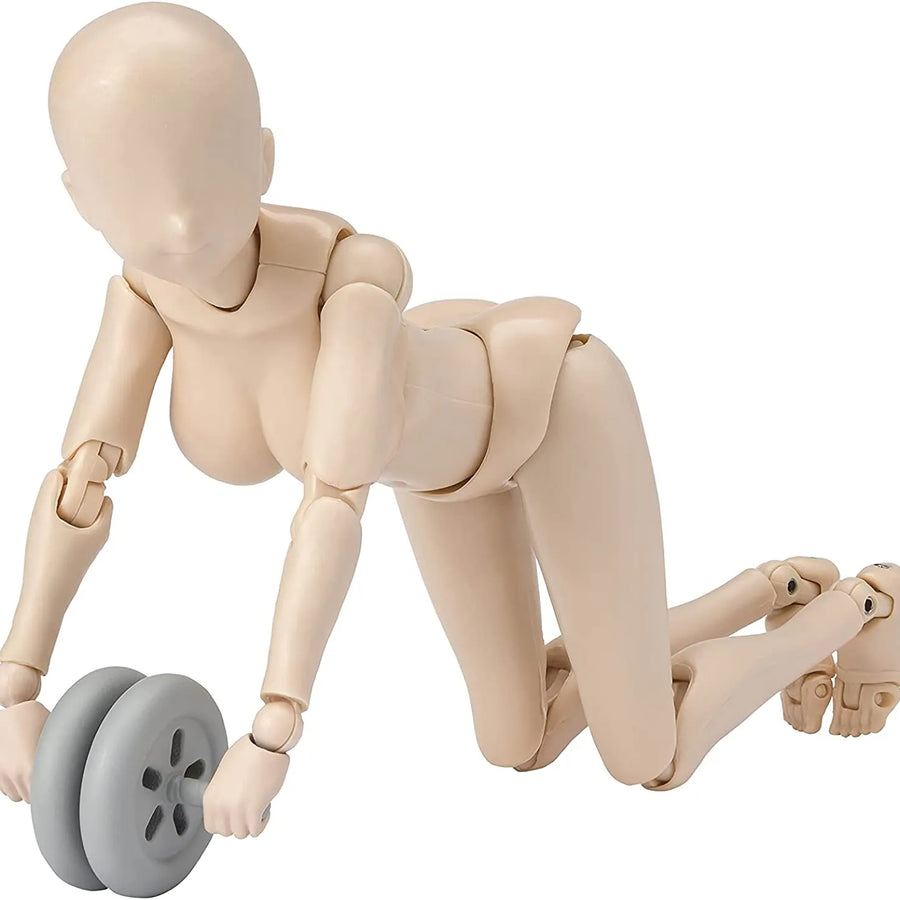 S.H.Figuarts - Body-chan - Yabuki Kentarou Edition, DX Set, Pale Orange Color Ver. (Bandai Spirits)ㅤ – Bandai Spirits – ActionFigureBrasil