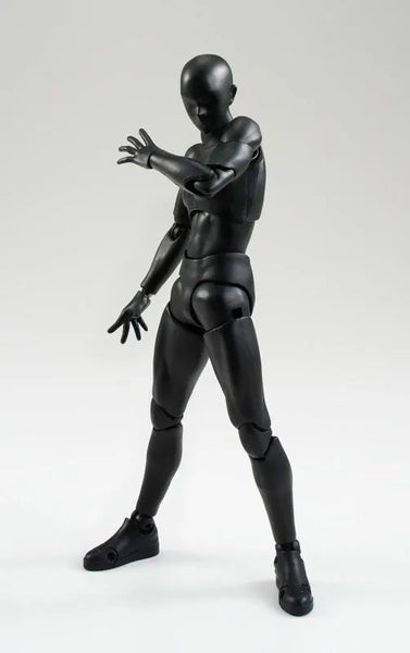 S.H.Figuarts - Body-kun - Solid Black Color ver. (Bandai, Bandai Spirits)ㅤ – Bandai Spirits – ActionFigureBrasil — ângulo diferente
