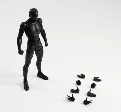 S.H.Figuarts - Body-kun - Solid Black Color ver. (Bandai, Bandai Spirits)ㅤ – Bandai Spirits – ActionFigureBrasil — close