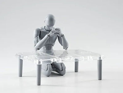 S.H.Figuarts - Body-kun - Takarai Rihito Edition, DX Set, Gray Color Ver.ㅤ – Bandai – ActionFigure Brasil — com base expositora