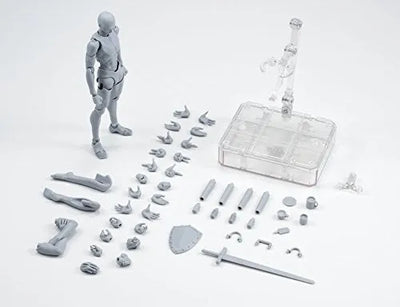 S.H.Figuarts - Body-kun - Takarai Rihito Edition, DX Set, Gray Color Ver.ㅤ – Bandai – ActionFigure Brasil — ângulo diferente