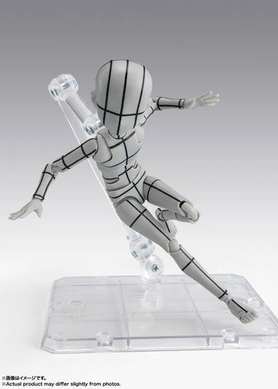S.H.Figuarts - Body-kun - Wireframe, Ken Sugimori Edition, Gray Color Ver. (Bandai Spirits)ㅤ – Bandai Spirits – ActionFigureBrasil — close