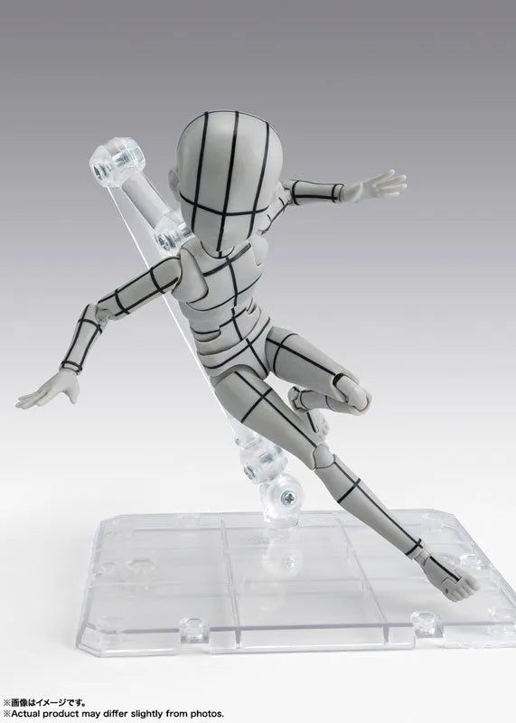 S.H.Figuarts - Body-kun - Wireframe, Ken Sugimori Edition, Gray Color Ver. (Bandai Spirits)ㅤ – Bandai Spirits – ActionFigureBrasil