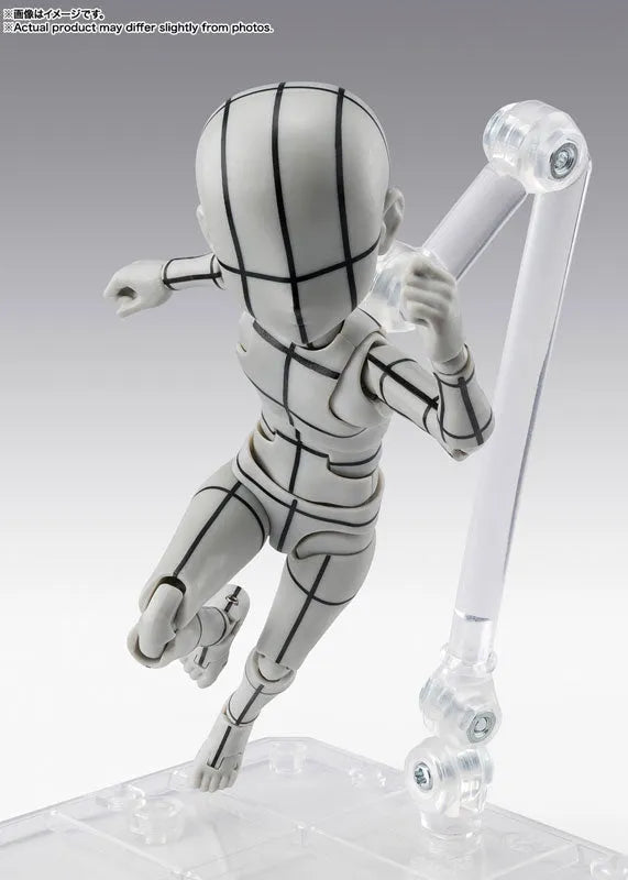 S.H.Figuarts - Body-kun - Wireframe, Ken Sugimori Edition, Gray Color Ver. (Bandai Spirits)ㅤ – Bandai Spirits – ActionFigureBrasil