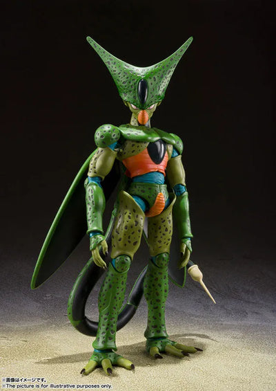 S.H.Figuarts Cell First Form "Dragon Ball Z"ㅤ – Bandai Spirits – ActionFigureBrasil